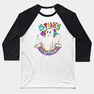 SPOOKY NURSE Baseball T-Shirt